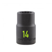 Carlyle Tools 1/2In Drive 14mm 12 Pt Impact Socket