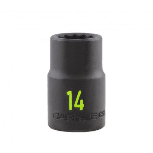 Carlyle Tools 1/2In Drive 14mm 12 Pt Impact Socket - image 1