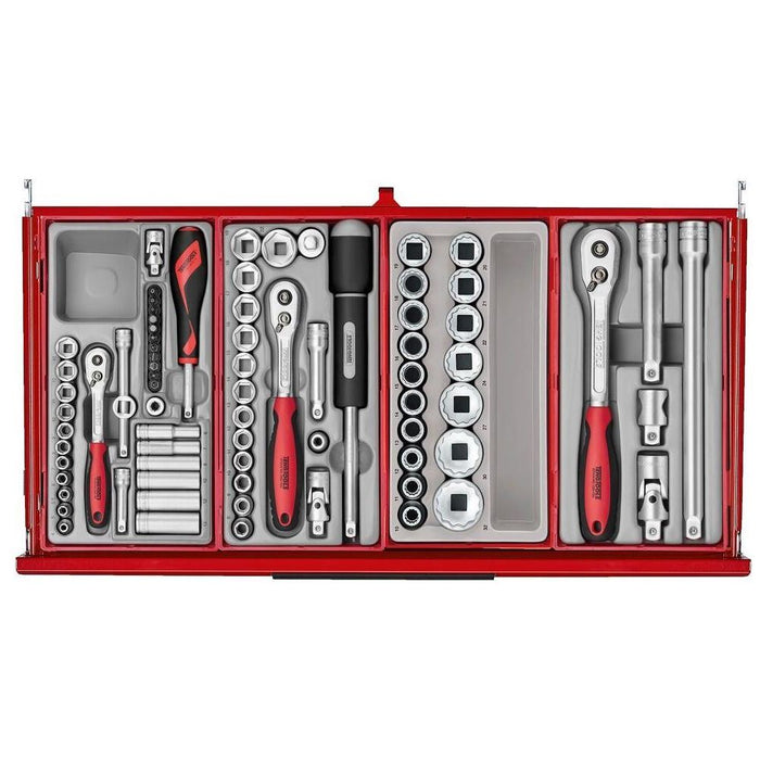 Teng Tools 26" PRO35™ tool chest tool kit 137 pieces red Town Tools - Town Tools