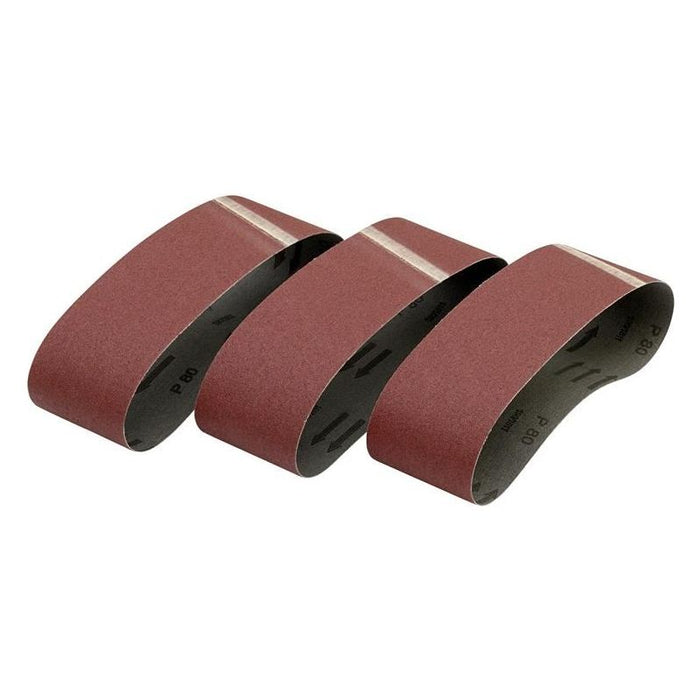 Dewalt Power Tools Sanding Belt 533 x 75mm 60G Pack of 3 DeWALT Power Tools - Town Tools