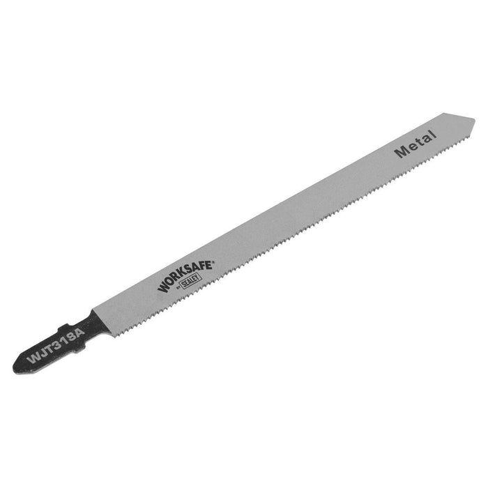 Sealey Jigsaw Blade Metal 105mm 21tpi Pack of 5 WJT318A Sealey - Town Tools 