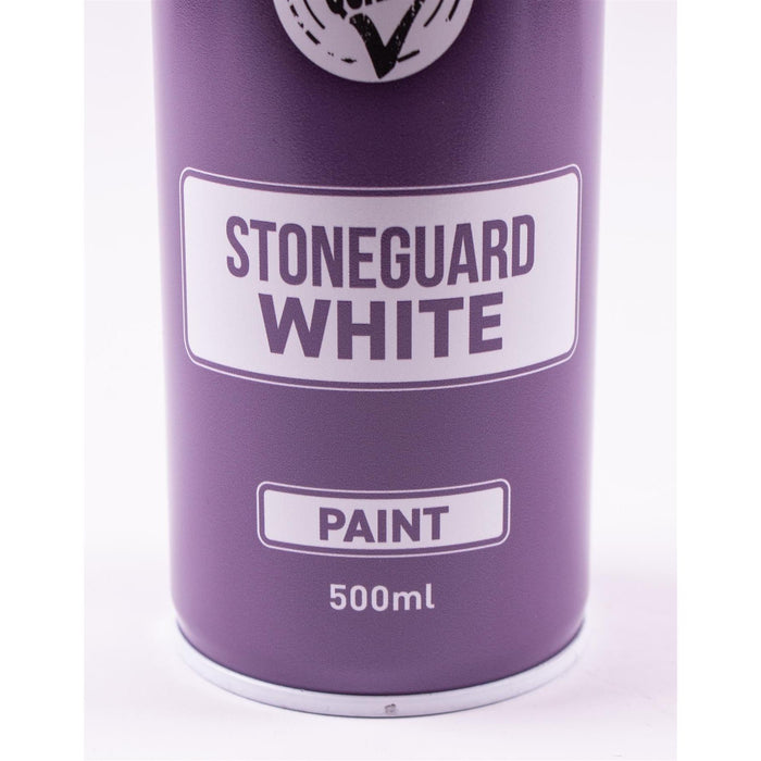 2x Stone Guard White Aerosol Spray Autotek AT00SGW500 UNDERSEAL 500 ML AEROSOL Autotek - Town Tools 