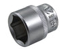 Faithfull Hex Socket 3/8in Drive 20mm Faithfull - Town Tools