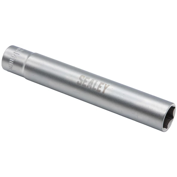 Sealey 3/8"Dr Extra-Deep Hex Socket 14mm (120mmL)