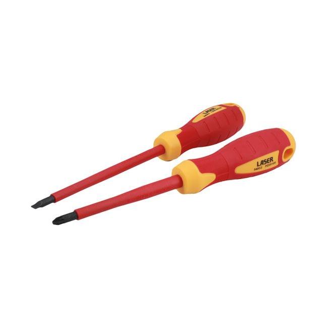 Laser VDE Insulated Screwdriver Set 2pc 8388 Laser - Town Tools 