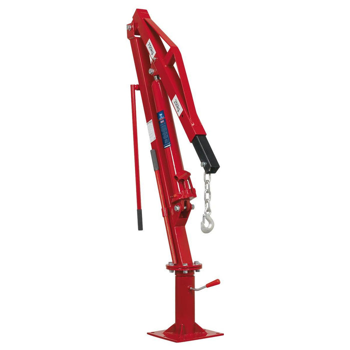 Sealey Static Mounted Crane 750kg SSC750 Sealey - Town Tools 