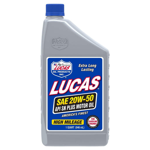 Lucas Oil 20W50 Motor Oil 1 Litre 10252 Lucas Oil Oil - Town Tools 