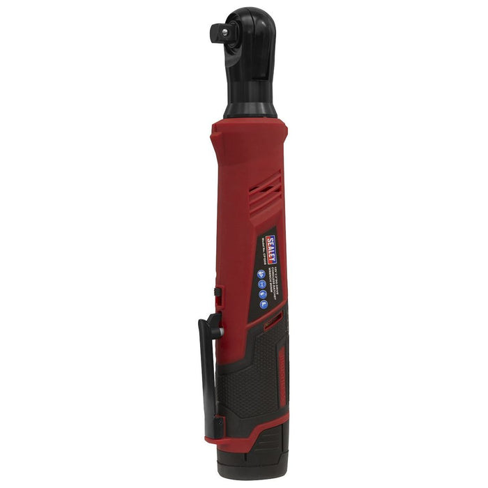 Sealey Cordless Ratchet Wrench 1/2"Sq Drive 12V SV12 Series Body Only CP1209 Sealey - Town Tools 