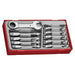 Teng Tools Stubby Ratcheting Combination Spanner Set TT1 10 Pieces Teng Tools - Town Tools 