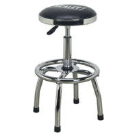 Sealey Workshop Stool Heavy-Duty Pneumatic with Adjustable Height Swivel Seat