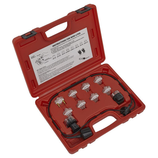 Sealey Noid Light/IAC Test Set 11pc VS2131 Sealey - Town Tools 