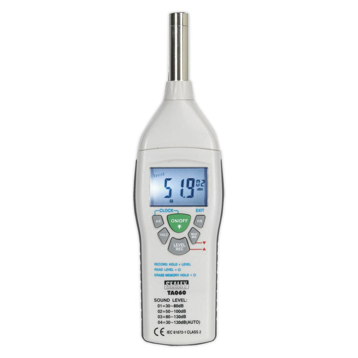 Sealey Sound Level Meter TA060 Sealey - Town Tools 