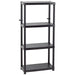 Draper 4 Tier Plastic Shelving Unit 23230 Draper - Town Tools 
