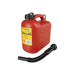 Silverhook Leaded Petrol Can & Spout Red 5 litre Silverhook - Town Tools