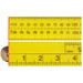 Faithfull Folding Rule Yellow ABS Plastic 1m (36in) Faithfull - Town Tools
