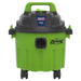 Sealey Vacuum Cleaner Wet & Dry 10L 1000W/230V Green PC102HV Sealey - Town Tools 