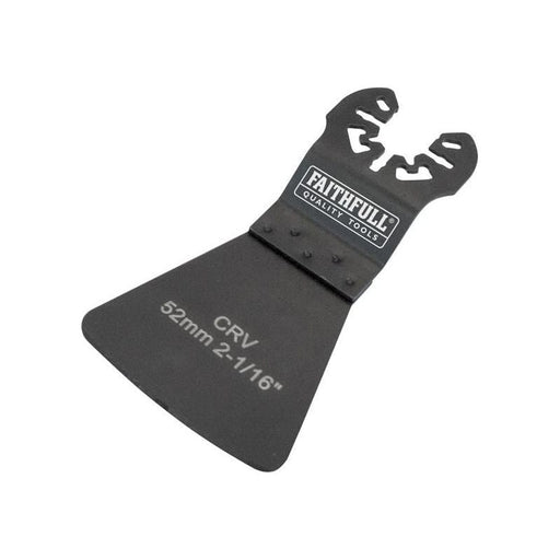 Faithfull Multi-Functional Tool Flexible CrV Scraper 52mm Faithfull - Town Tools