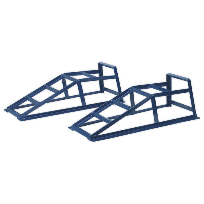 Sealey Car Ramps 1tonne Capacity per Ramp 2tonne Capacity per Pair CAR2000 Sealey - Town Tools 