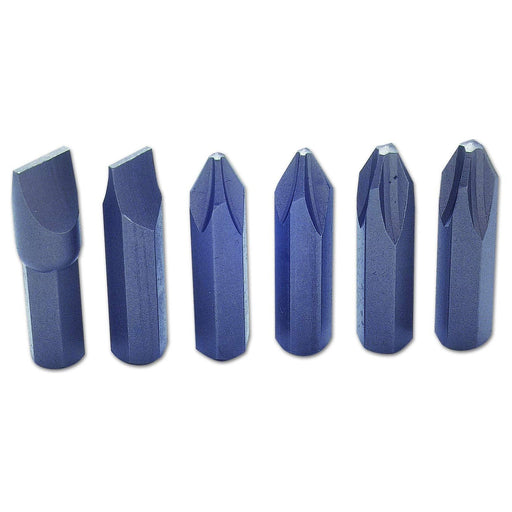Laser Impact Driver Bit Set 6pc 2180 Laser - Town Tools 