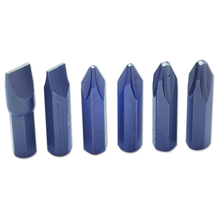 Laser Impact Driver Bit Set 6pc 2180 Laser - Town Tools 