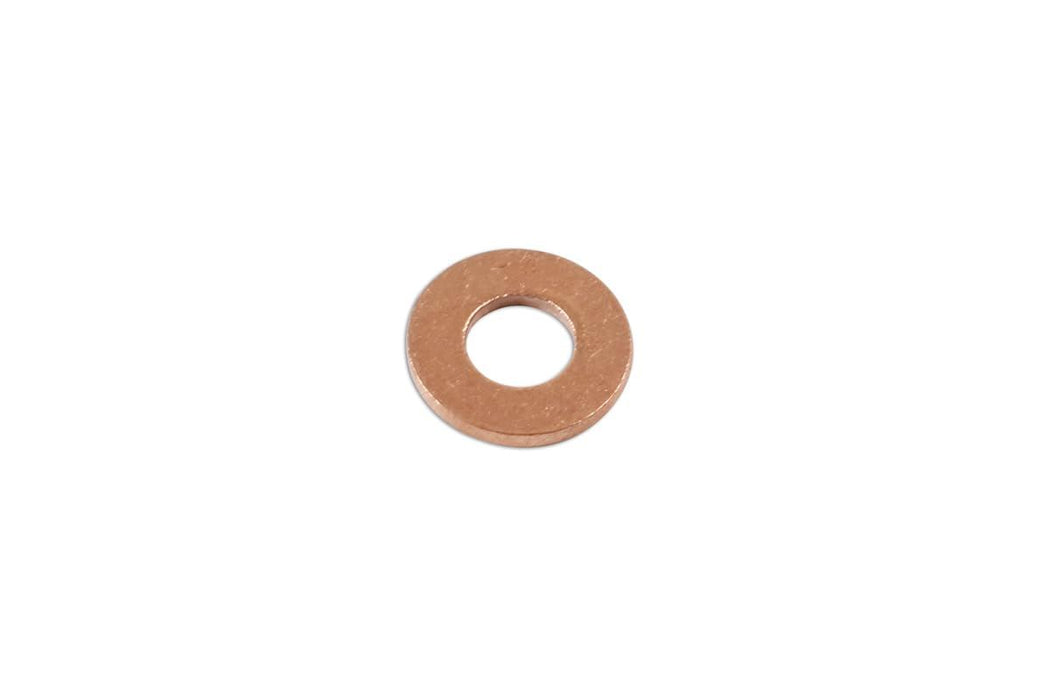 Tool Connection Common Rail Copper Injector Washer 13.85 x 7.3 x 1.4mm 12pc 36765 Connect Workshop Consumables - Town Tools 