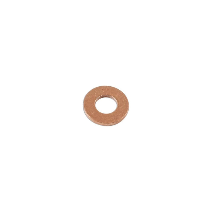 Tool Connection Common Rail Copper Injector Washer 13.85 x 7.3 x 1.4mm 12pc 36765 Connect Workshop Consumables - Town Tools 