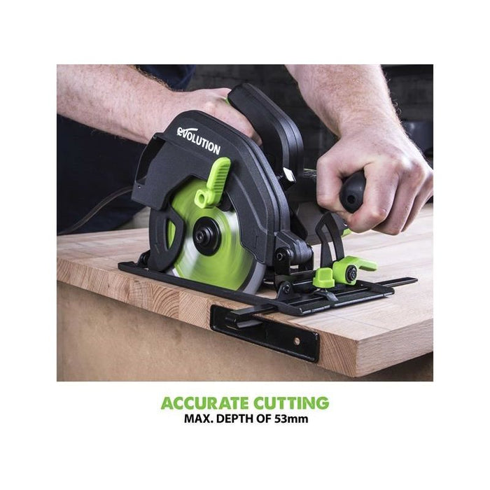 Evolution F165CCSL Multi-Material Circular Saw 1200W 240V Evolution - Town Tools