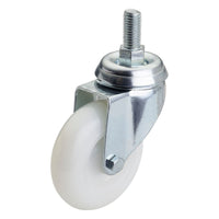 Draper Swivel Bolt Fixing Nylon Wheel, 75mm Diameter, S.W.L. 70kg