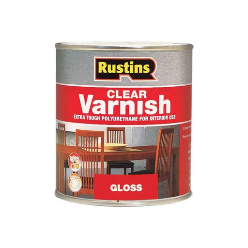 Rustins Polyurethane Varnish Satin Clear 5 litre Rustins - Town Tools