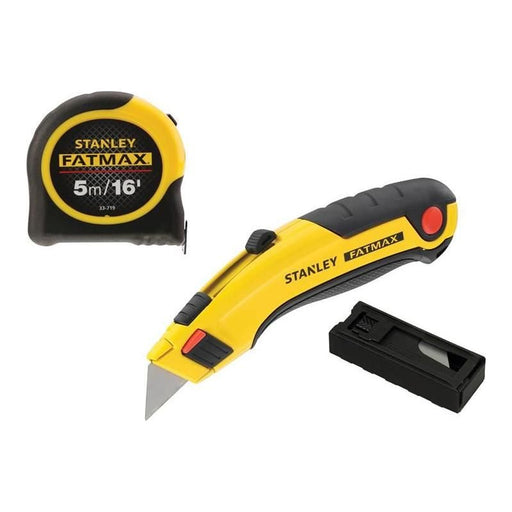 Stanley® Hand Tools FatMax® Triple Pack - Tape, Retractable Knife and Blades STANLEY® Hand Tools - Town Tools