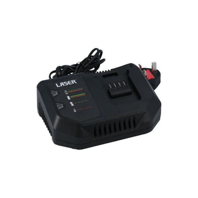 Laser Battery Charger 230V Mains 4 amp with UK Plug 8008 Laser - Town Tools 