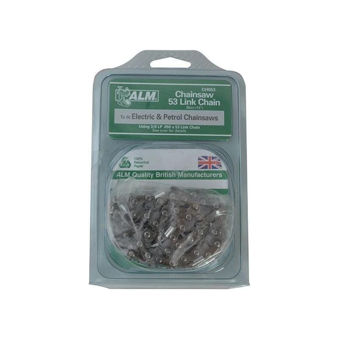 Alm Manufacturing CH053 Chainsaw Chain 3/8in x 53 Links 1.3mm - Fits 35cm Bars ALM Manufacturing - Town Tools