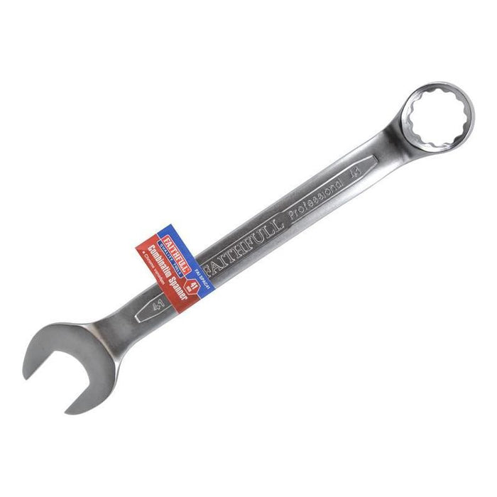Faithfull Combination Spanner CV Satin Finish 41mm Faithfull - Town Tools