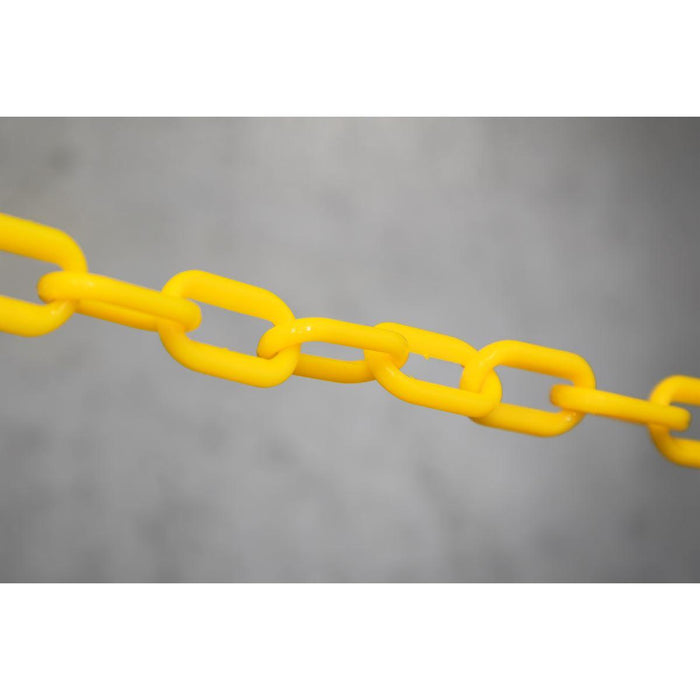 Sealey Safety Chain 25m x 6mm - Black/Yellow BYC25M Sealey - Town Tools 