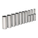 Siegen by Sealey Socket Set 10Pc 1/4Inchsq Drive 6Pt Deep Walldrive M Siegen by Sealey - Town Tools 