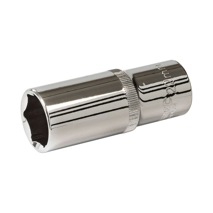 Silverline Deep Socket 1/2" Drive 6pt Metric 22mm Silverline - Town Tools 