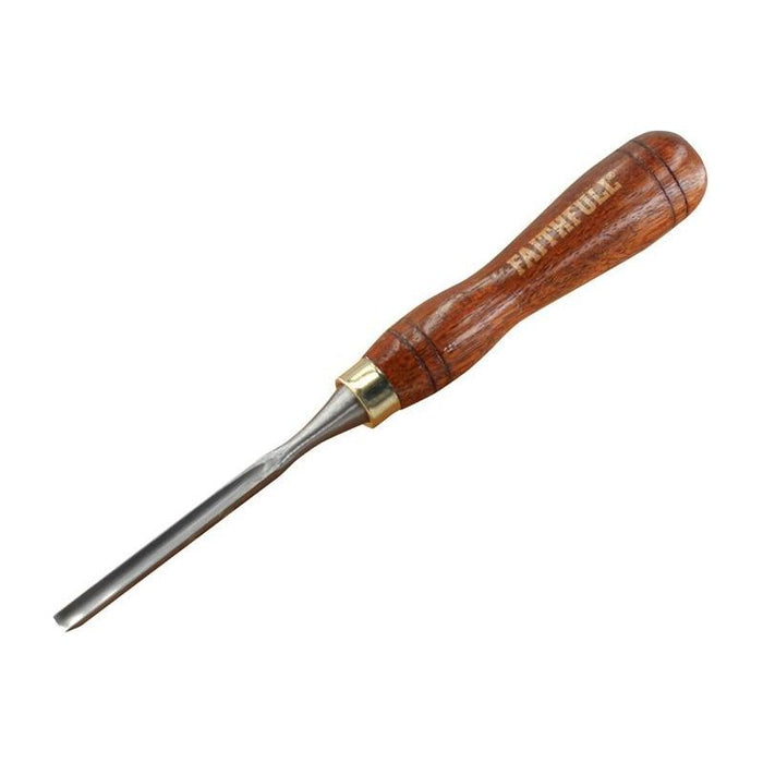 Faithfull FSC Straight Gouge Carving Chisel 6.3mm (1/4in) Faithfull - Town Tools