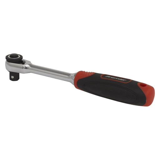 Sealey Compact Head Ratchet Wrench 1/4"Sq Drive Platinum Series AK8987 Sealey - Town Tools 