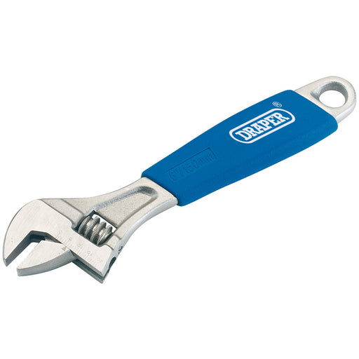 Draper Soft Grip Adjustable Wrench, 150mm 88601 Draper - Town Tools 