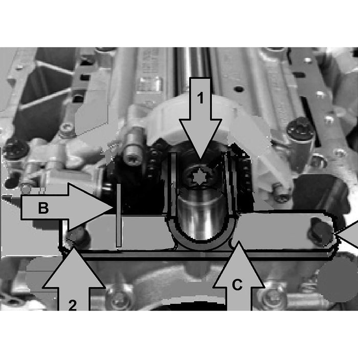 Laser Balance Shaft & Oil Pump Alignment Kit - for BMW N20 7299