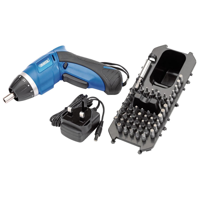 Draper 3.6V Cordless Li-ion Screwdriver Kit 83568 Draper - Town Tools 