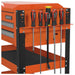 Sealey Heavy-Duty Mobile Tool & Parts Trolley 2 Drawers & Lockable Top Orange Sealey - Town Tools 