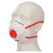 Silverline Moulded Valved Face Mask FFP3 NR Display Box 10pk FFP3 NR Silverline - Town Tools 