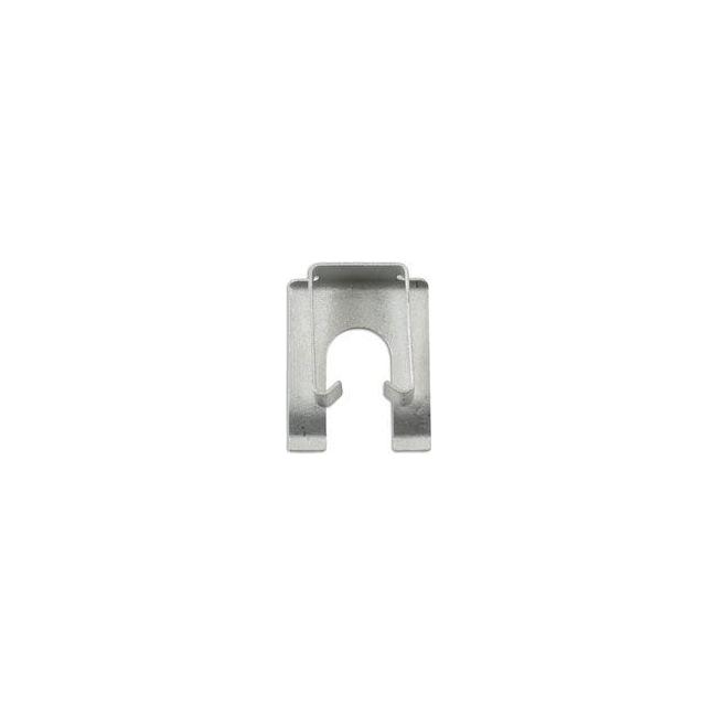 Tool Connection Brake Hose Clips Silver 27.4mm x 22.2mm 10pc 34114 Tool Connection - Town Tools 
