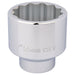 Draper 12 Point Socket, 3/4" Sq. Dr., 55mm 16708 Draper - Town Tools 