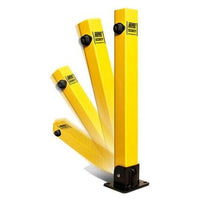 Maypole Square Security Parking Post Fold Down Bollard Lock Driveway Car Park