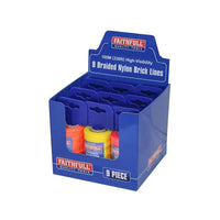 Faithfull Brick Line Replacement Dispenser Reel CDU, 9 Piece