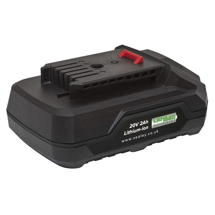 Sealey SV20 Series Power Tool Battery 20V 2Ah CP20VBP2 Sealey - Town Tools 