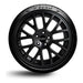 E-Tech Car Alloy Wheel Paint Motorsport Black Satin Can Chip Resistant 400ml E-Tech - Town Tools 