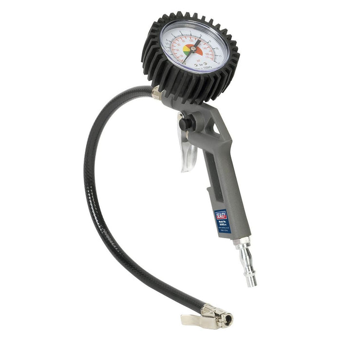 Sealey Tyre Inflator with Gauge SA302 Sealey - Town Tools 